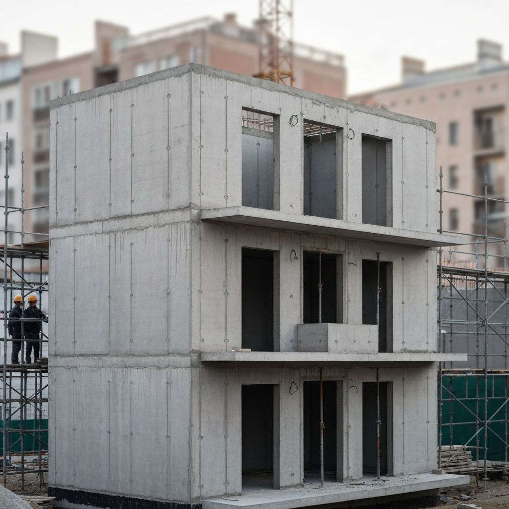 Apartment-Bau im Gange