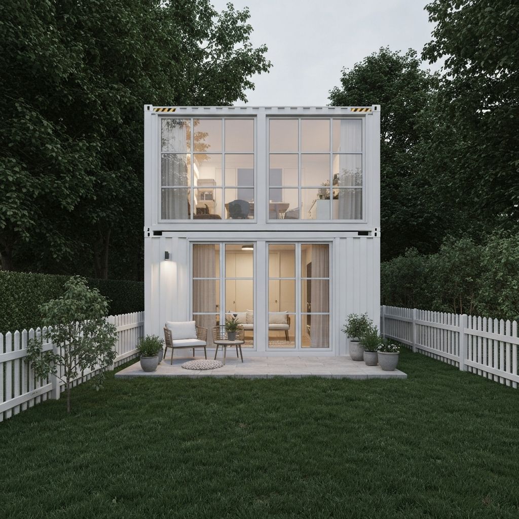 Modernes Container-Apartment